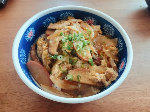 リーズナブルで簡単な木の葉丼